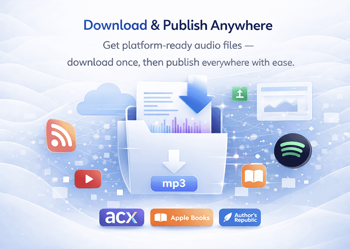 Download and publish anywhere